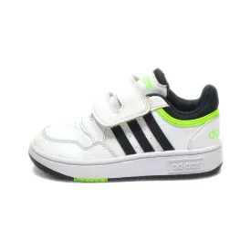 Adidas Hoops 3.0 Sport Sneakers Leather White Colour For Kids