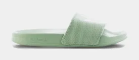 Adilette Lite Slides Womens Sandal (Green/White)