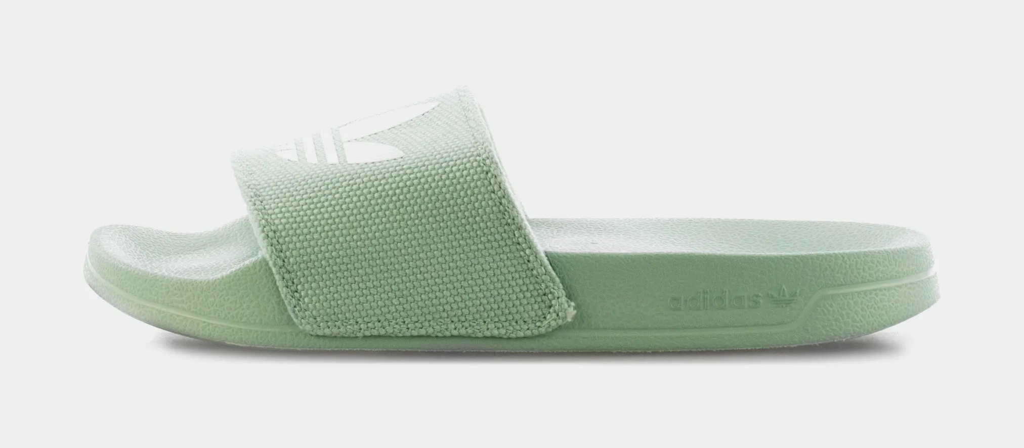 Adilette Lite Slides Womens Sandal (Green/White)