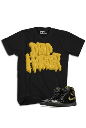 Air Jordan 1 High OG "Drip Harder" Tee (Metallic Gold)