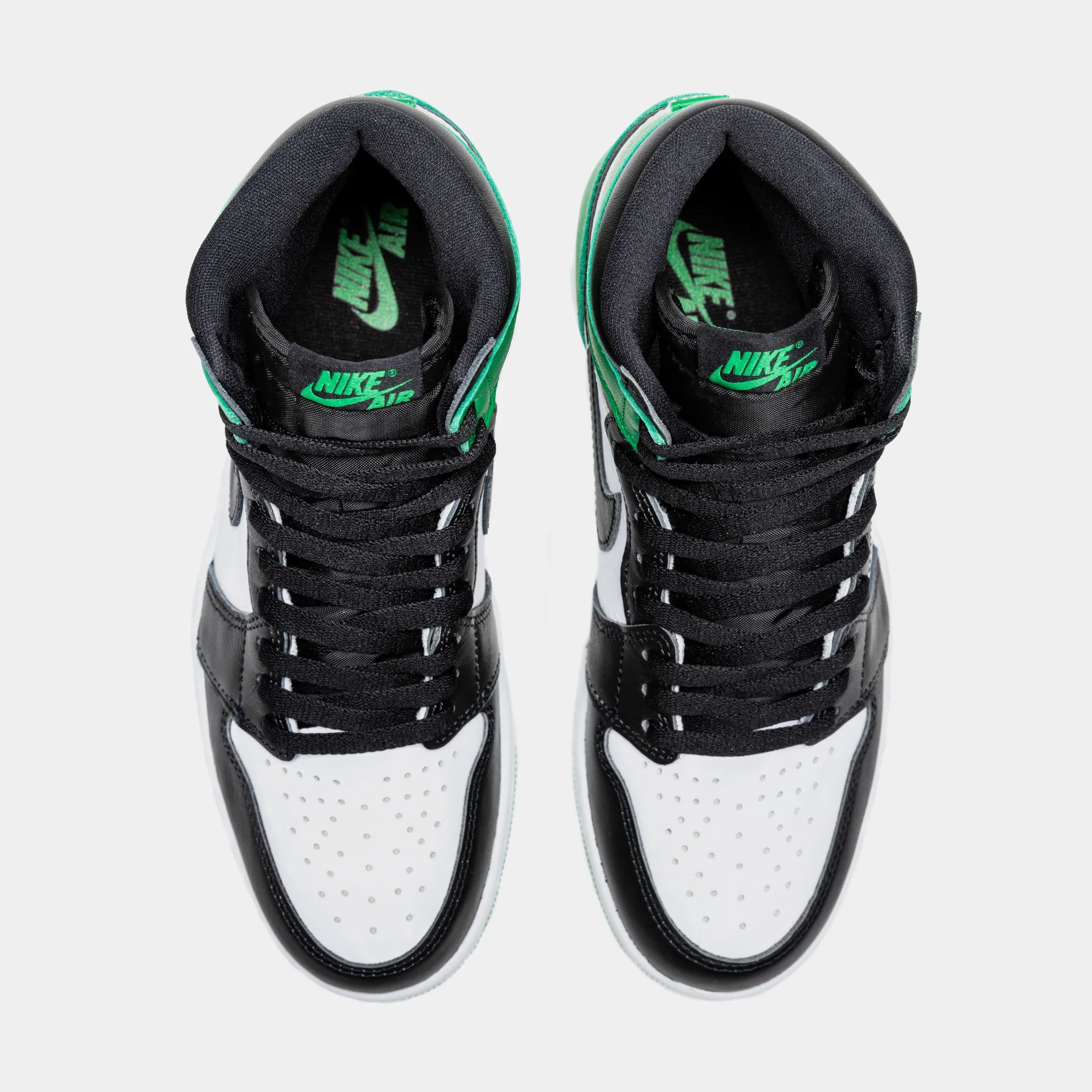 Air Jordan 1 Retro High OG Lucky Green Mens Lifestyle Shoes (Black/Green)