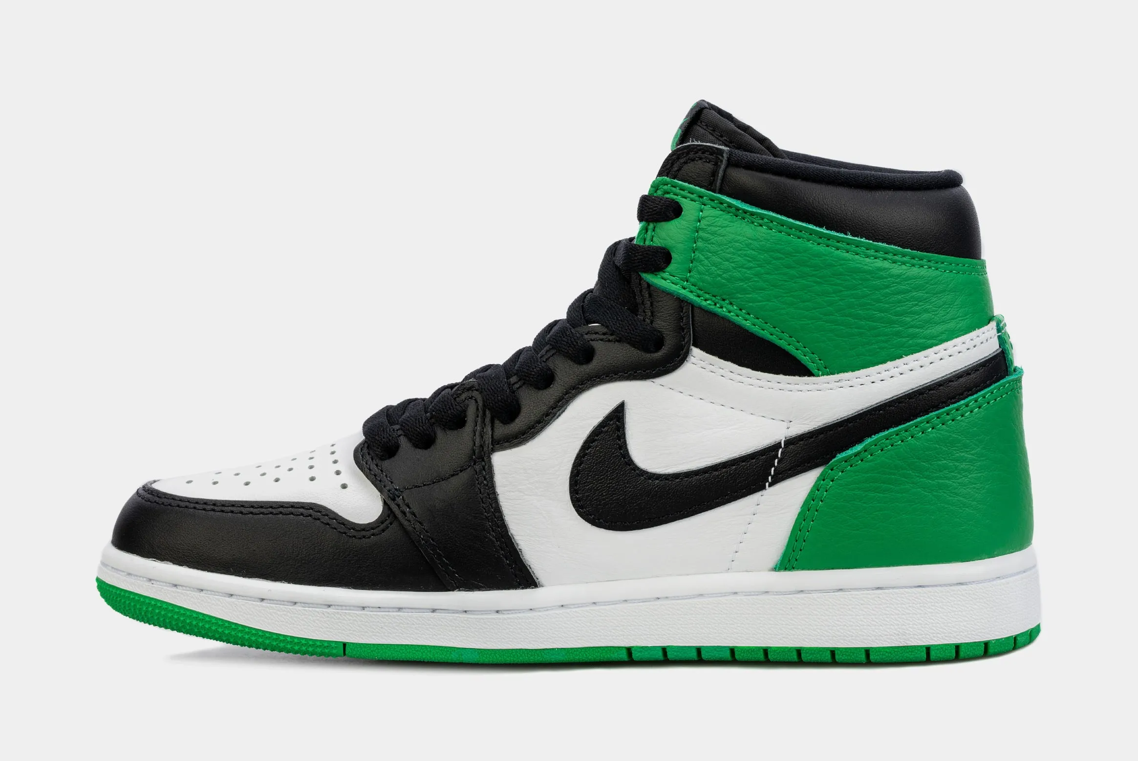 Air Jordan 1 Retro High OG Lucky Green Mens Lifestyle Shoes (Black/Green)