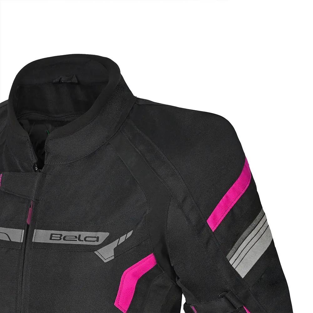 Bela Highland Lady Textile Jacket Black/Pink