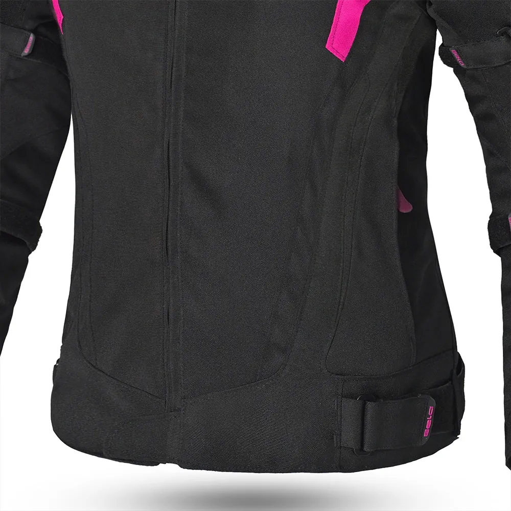 Bela Highland Lady Textile Jacket Black/Pink