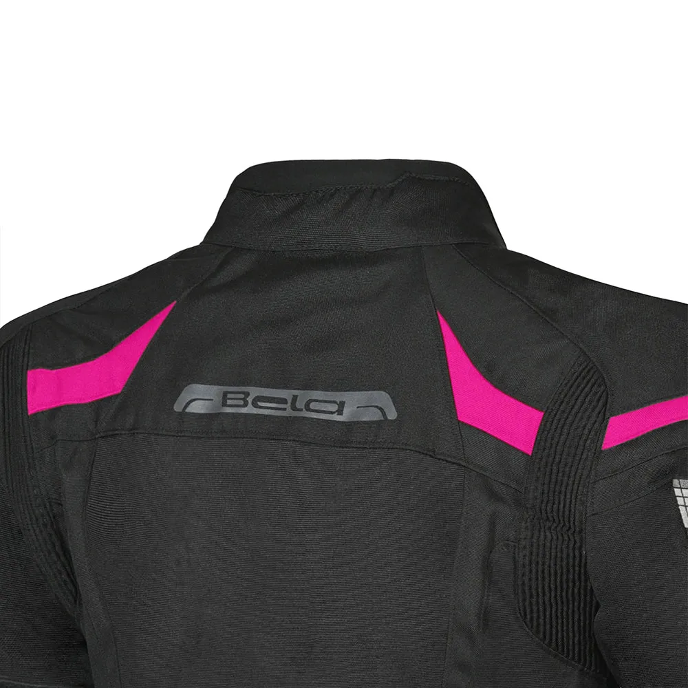 Bela Highland Lady Textile Jacket Black/Pink