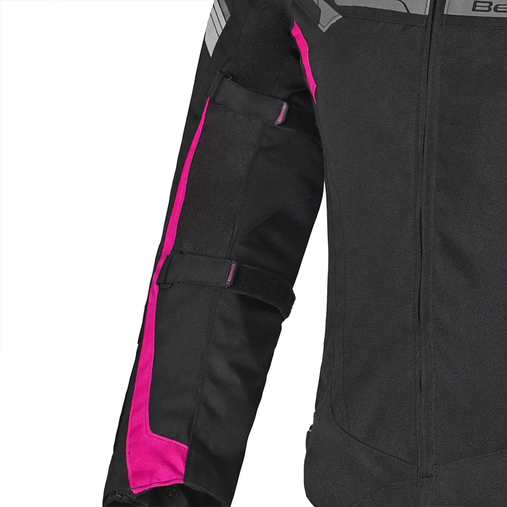 Bela Highland Lady Textile Jacket Black/Pink