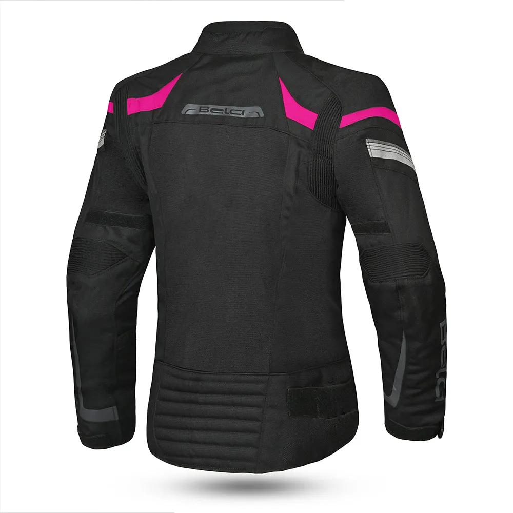 Bela Highland Lady Textile Jacket Black/Pink