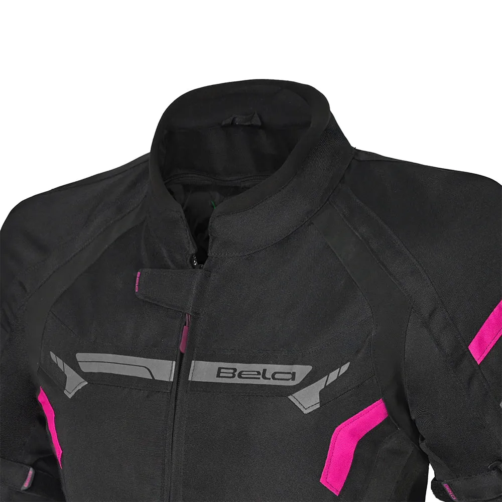 Bela Highland Lady Textile Jacket Black/Pink