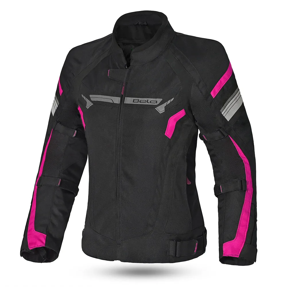 Bela Highland Lady Textile Jacket Black/Pink