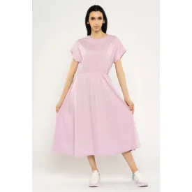 Blueage Lilac Flowy Midi Dress