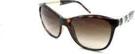 Bvlgari Bv 8104 1112/13 - Dark Havana/brown Gradient By Bvlgari For Women - 57-16-130 Mm Sunglasses  57-16-130 mm