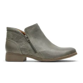 Cobb Hill Crosbie Zip Ankle Boot (Women) - Dusty Olive Leather