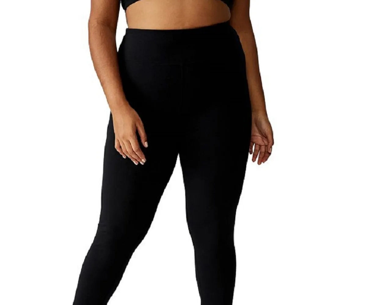 COTTON ON Women's Active High Waist Core 7/8 Tight Leggings Black Size 16W