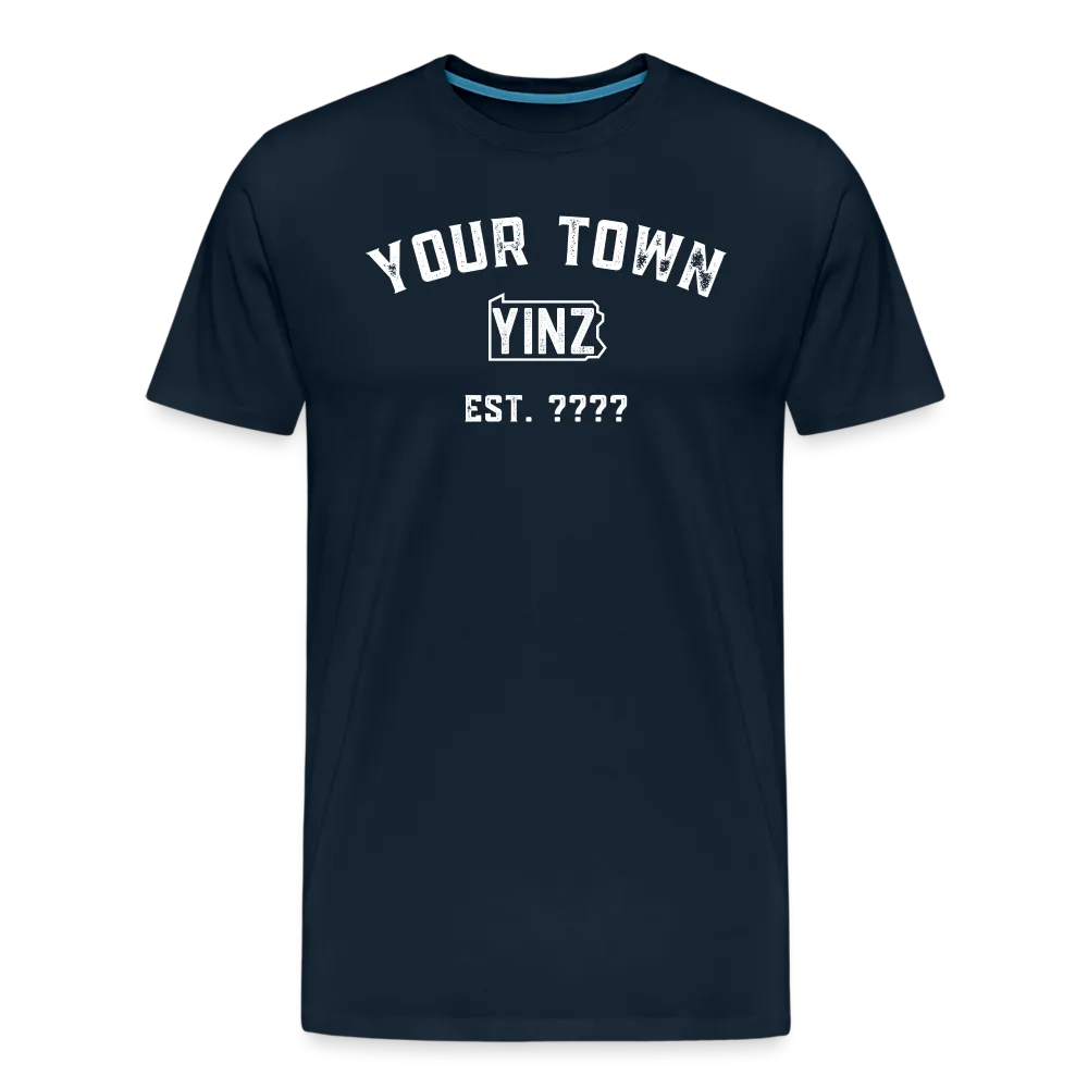 Custom "Your Town" Yinzylvania Tee