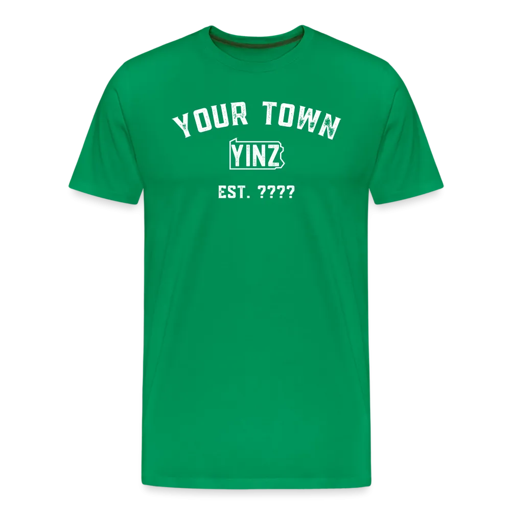 Custom "Your Town" Yinzylvania Tee