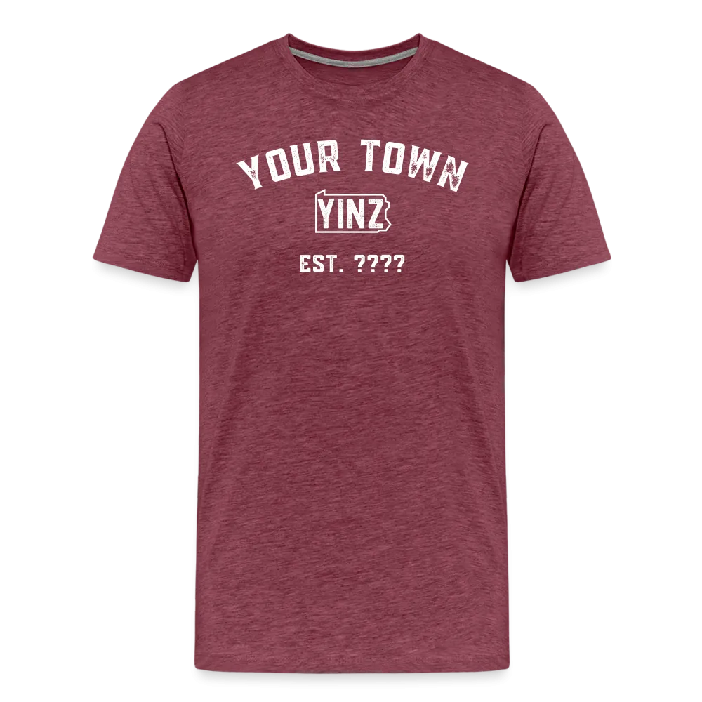 Custom "Your Town" Yinzylvania Tee