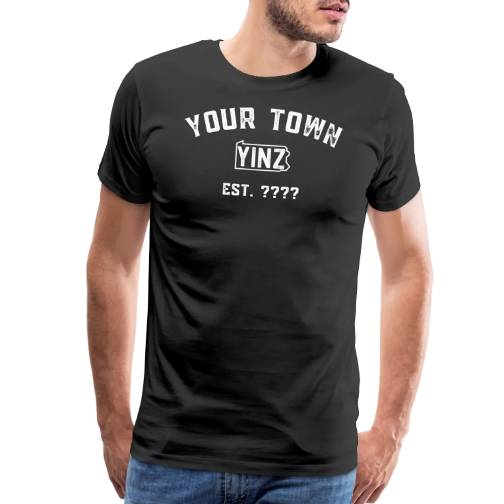 Custom "Your Town" Yinzylvania Tee