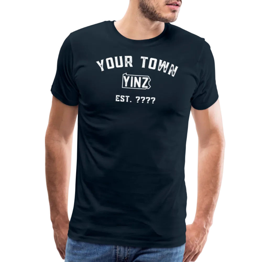 Custom "Your Town" Yinzylvania Tee