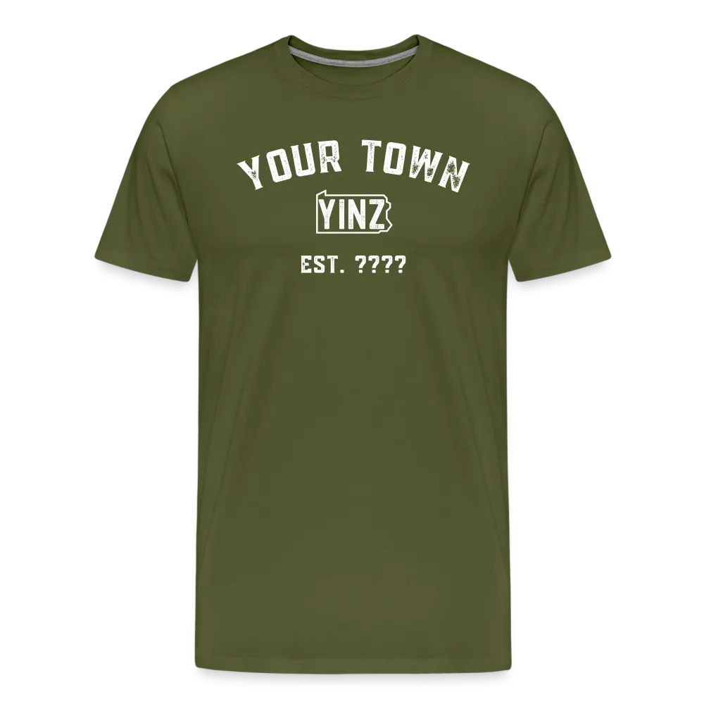 Custom "Your Town" Yinzylvania Tee