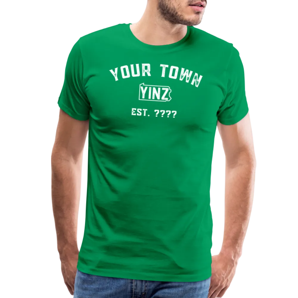 Custom "Your Town" Yinzylvania Tee