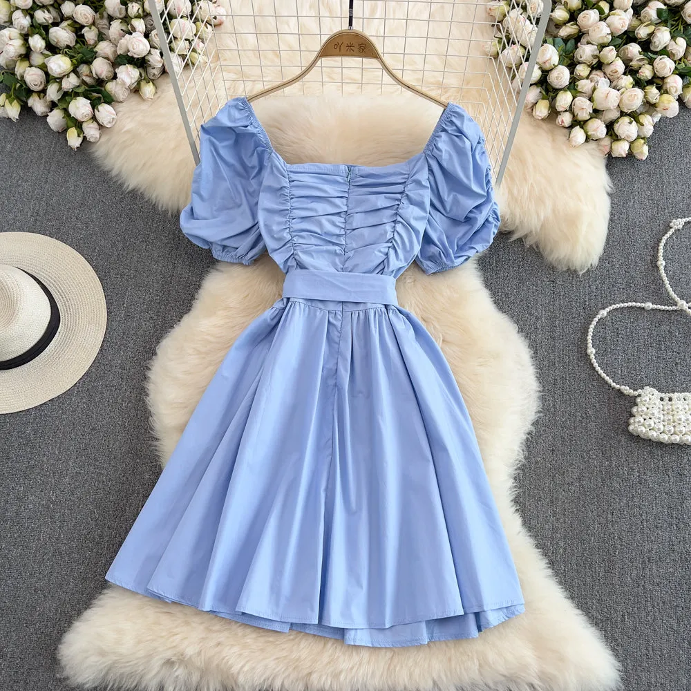 Cute A line short dress fashion dress    S361