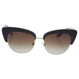 D&G Dolce & Gabbana Women's 0DG4277 Cateye Sunglasses, Top Havana/Handcart, 52 mm