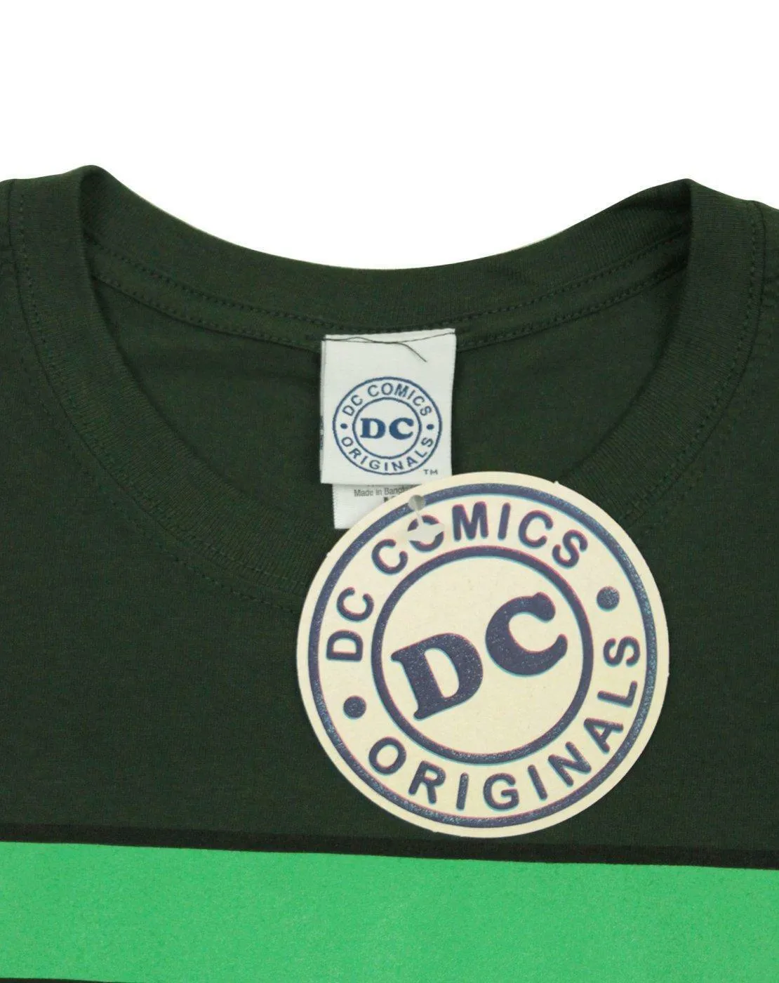 DC Comics Green Lantern Logo Mens Green Short Sleeved T-Shirt