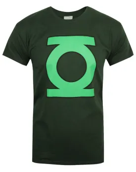 DC Comics Green Lantern Logo Mens Green Short Sleeved T-Shirt