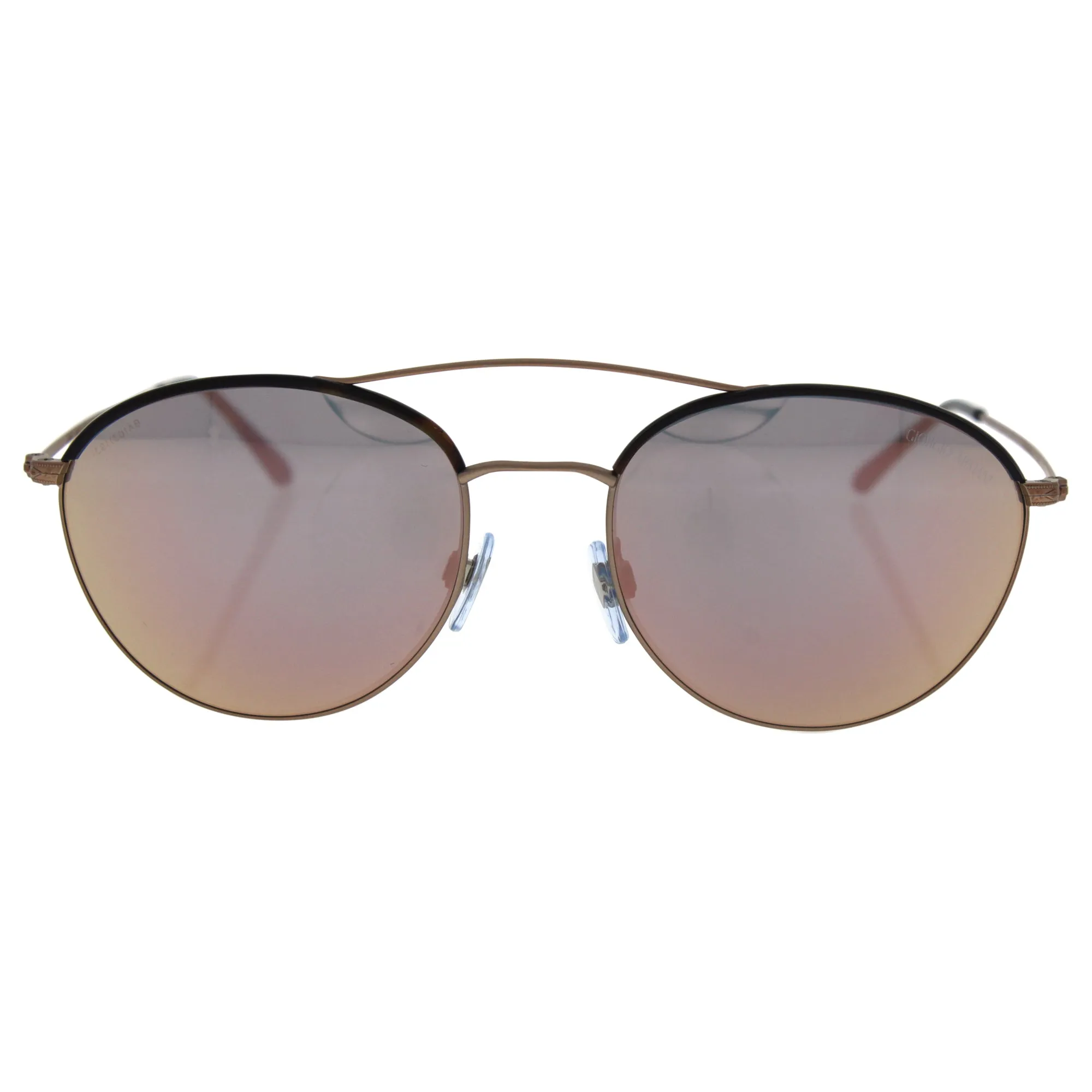 Giorgio Armani Ar 6032j 3004/4z Frames Of Life - Matte Bronze/grey Rose Gold By Giorgio Armani For Women - 55-18-140 Mm