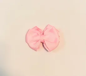 Girl baby pink ribbon bow