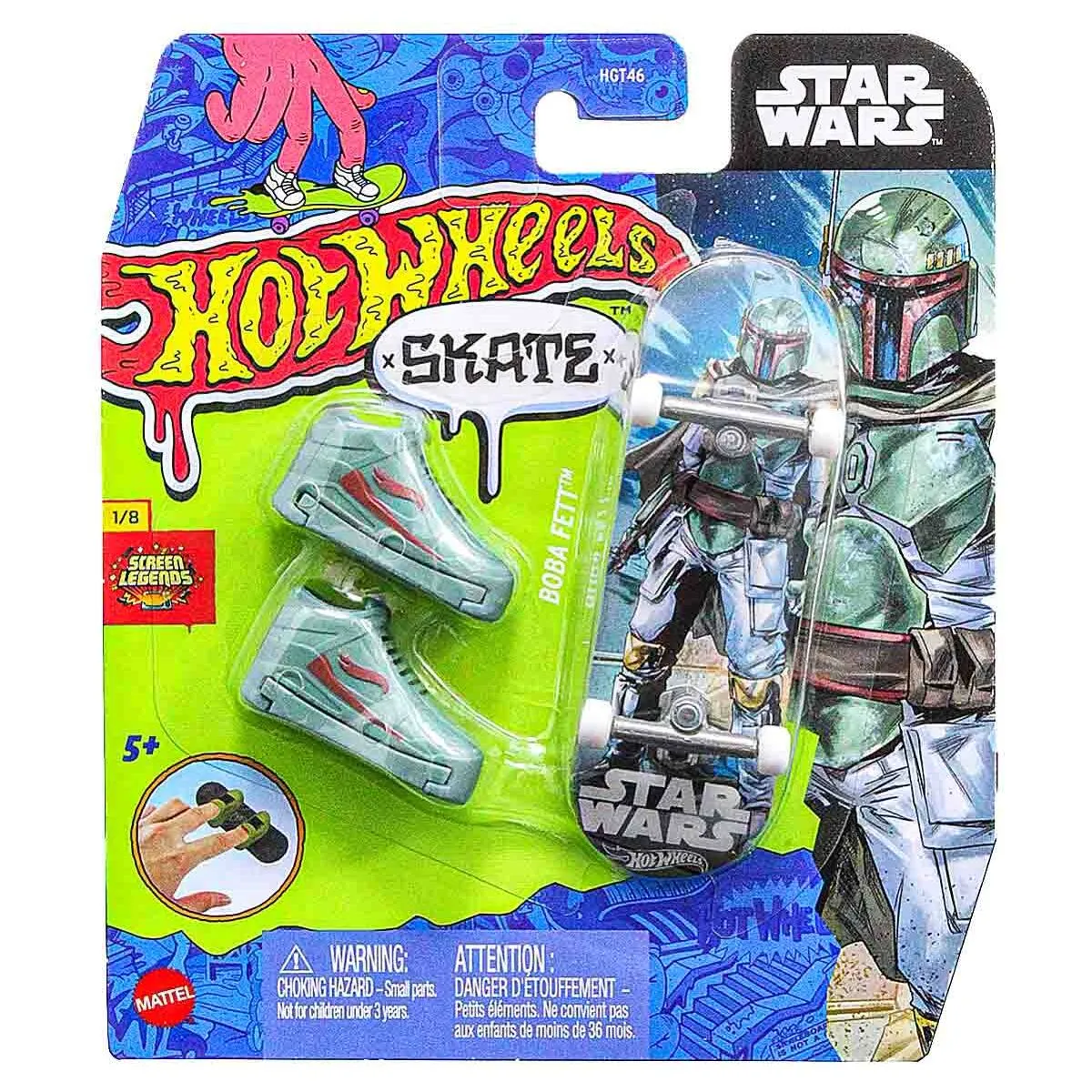 Hot Wheels Skate: Star Wars Boba Fett Fingerboard