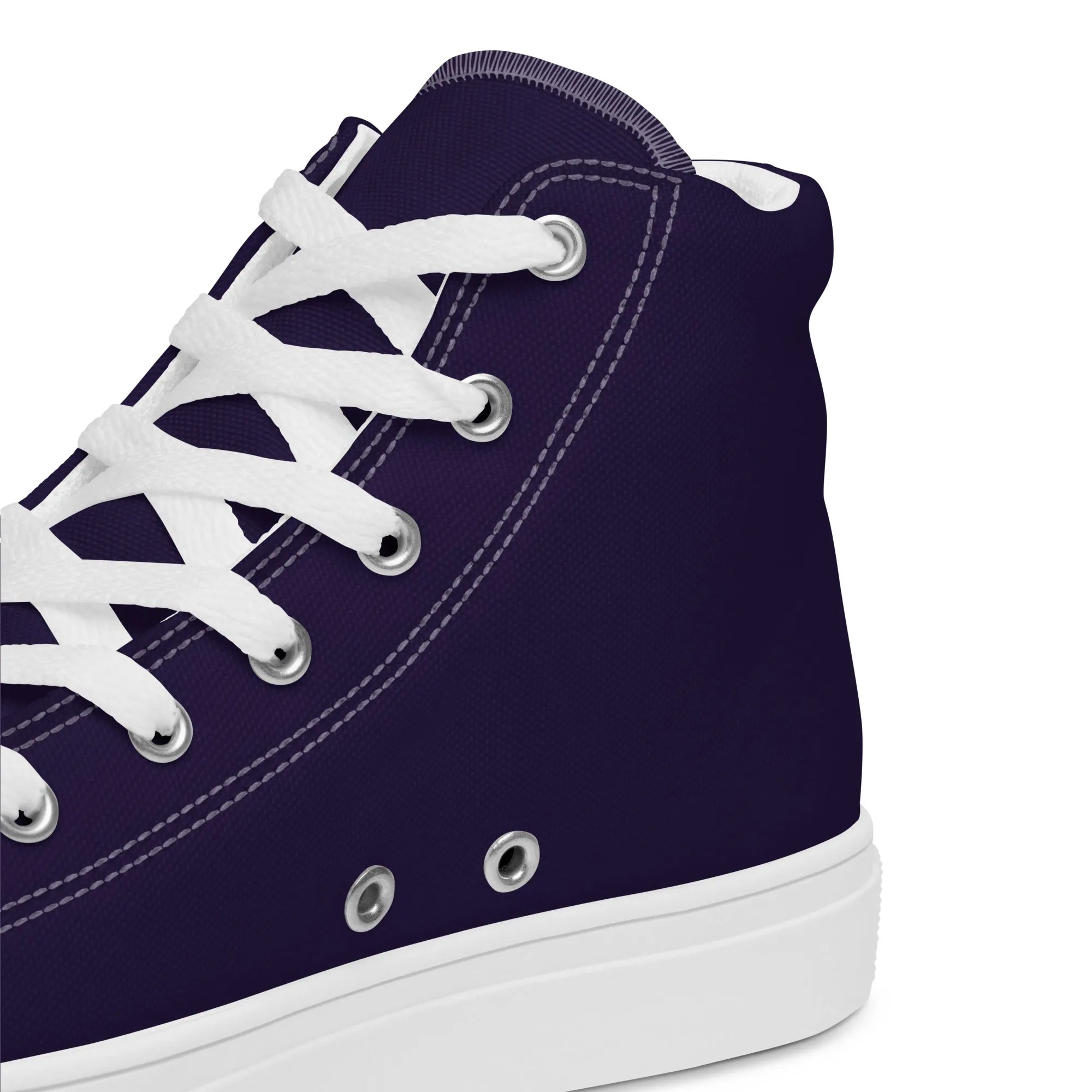 Intersex Pride Heart High Top Trainers (male sizes)