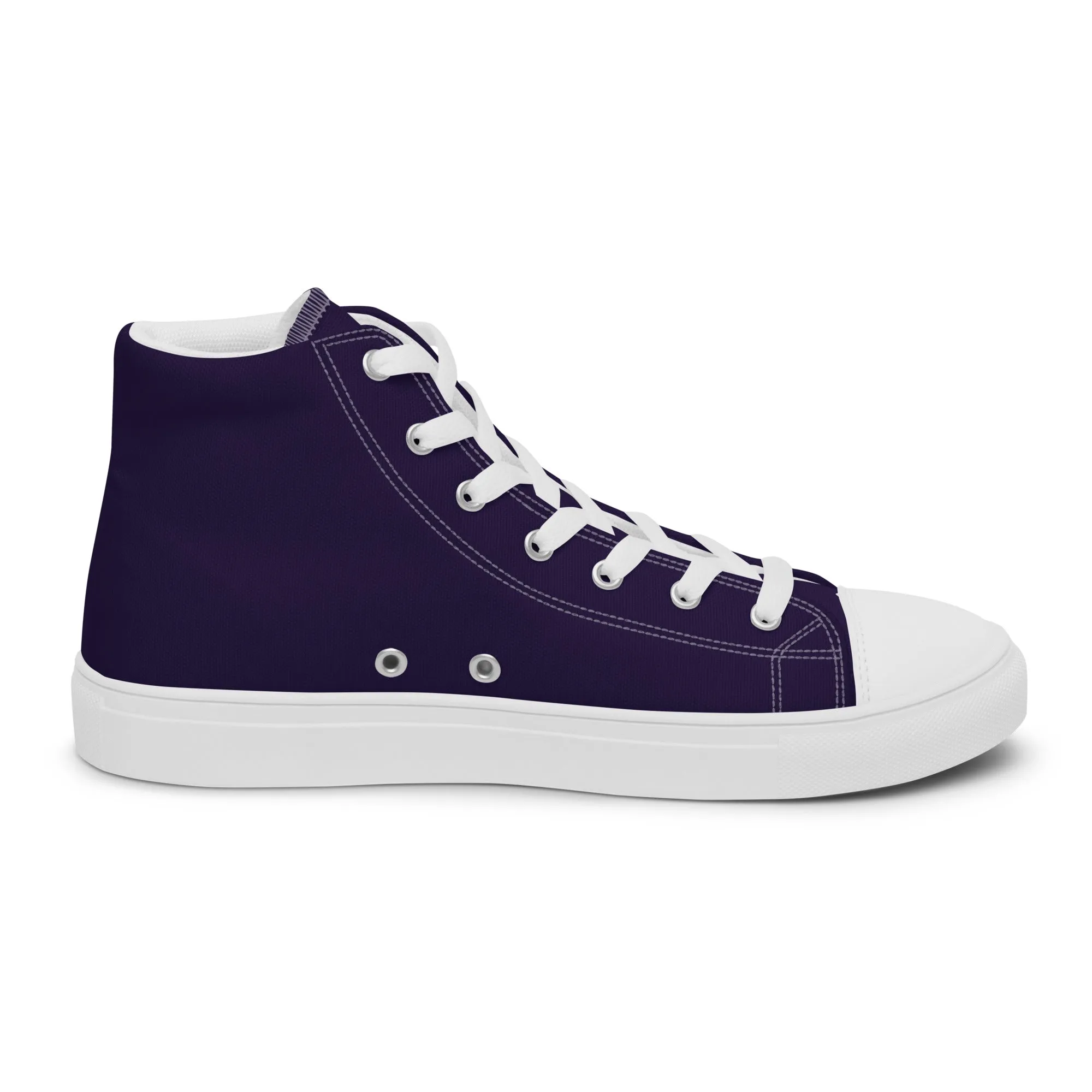 Intersex Pride Heart High Top Trainers (male sizes)