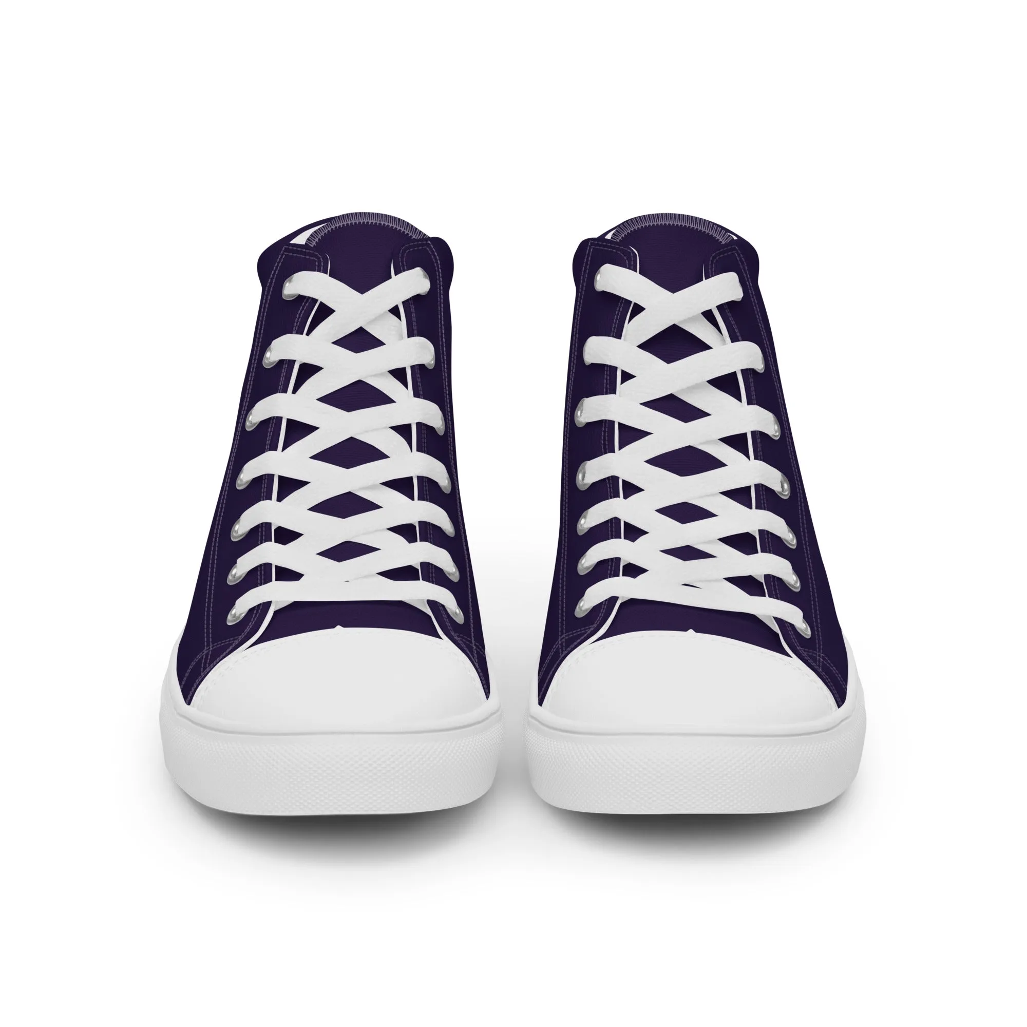 Intersex Pride Heart High Top Trainers (male sizes)