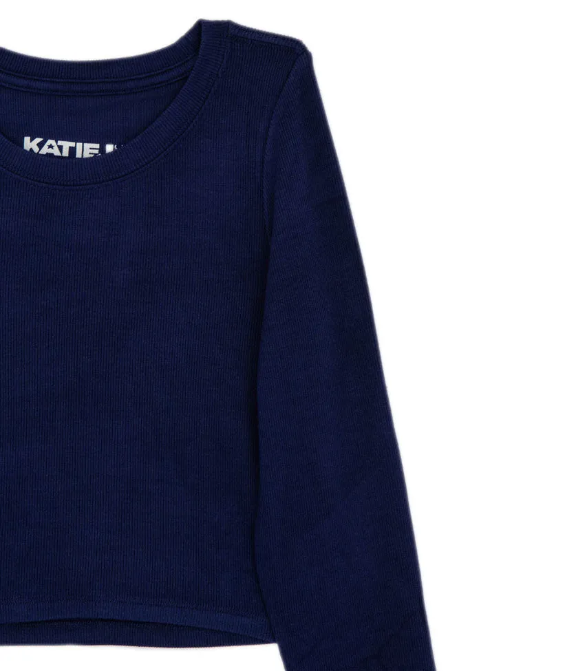 Katie J NYC Girls Livi Long Sleeve Tee