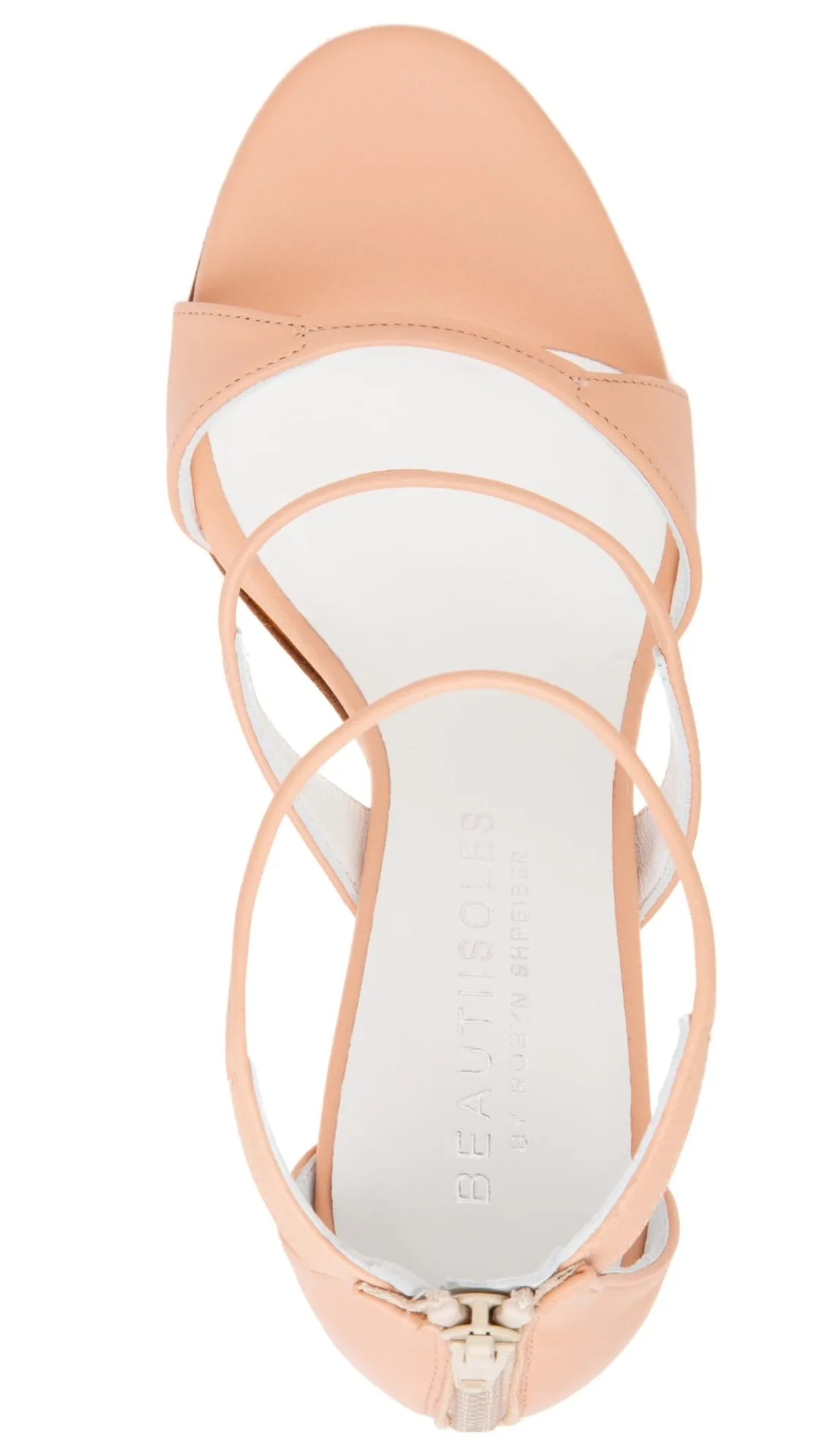 Lorenza Beige Leather Sandal