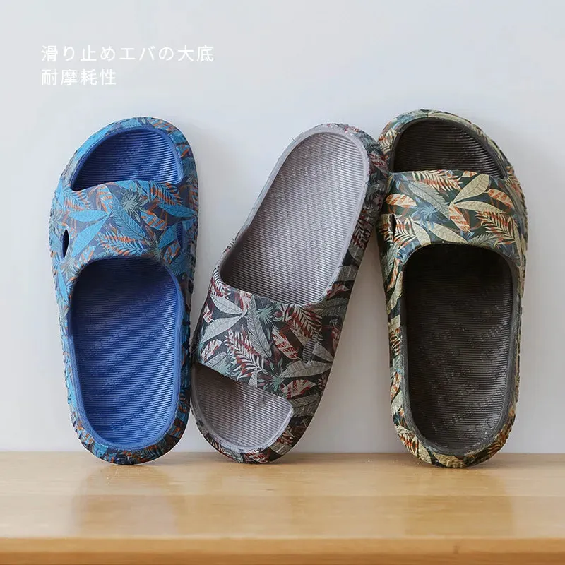 Men Beach Sandals Summer Male Casual Flat Non-slip Breathable Slippers - MSL50272