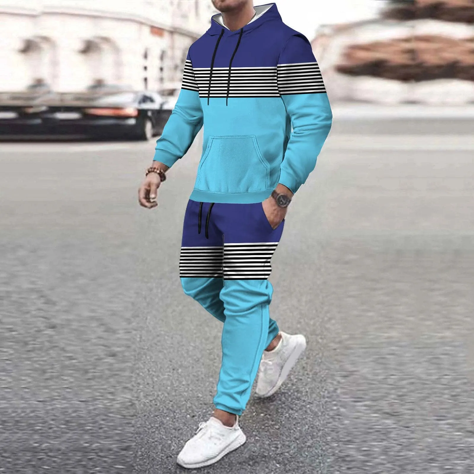 Men's Casual Loose-fitting Hoodie Sweater