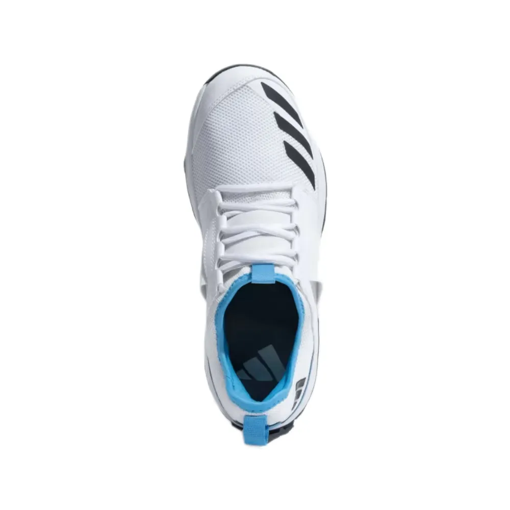 Men's Cricup 23 Cricket Shoe (Cloud White/Core Black/Pulse Blue)