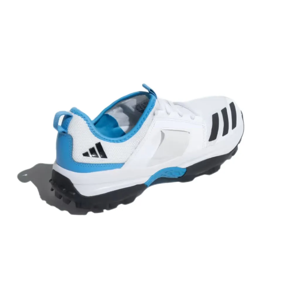 Men's Cricup 23 Cricket Shoe (Cloud White/Core Black/Pulse Blue)