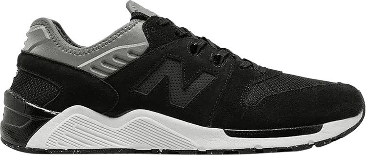 New Balance 009 Suede sneakers, black