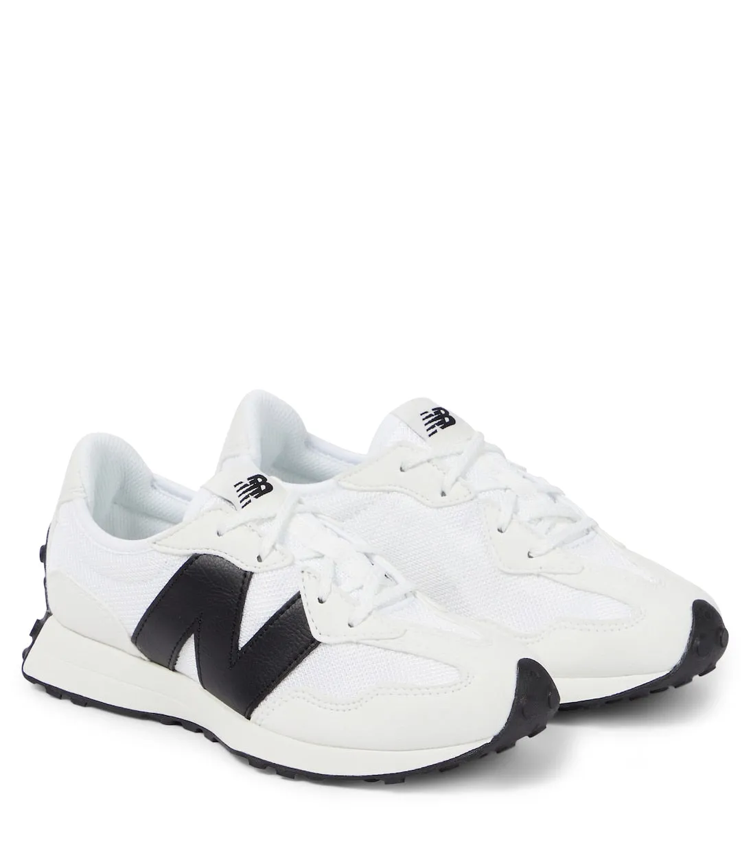 New Balance 327 Suede Sneaker, White