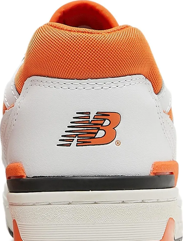 New Balance 550 'Varsity Orange' sneakers, white