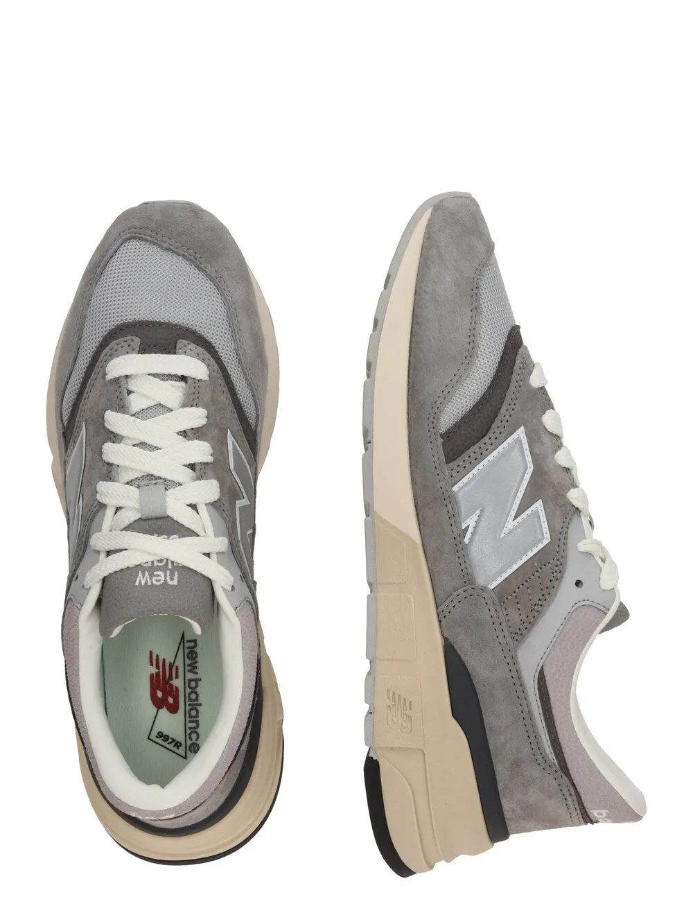 New Balance 997R sneakers, grey/light grey/dark grey