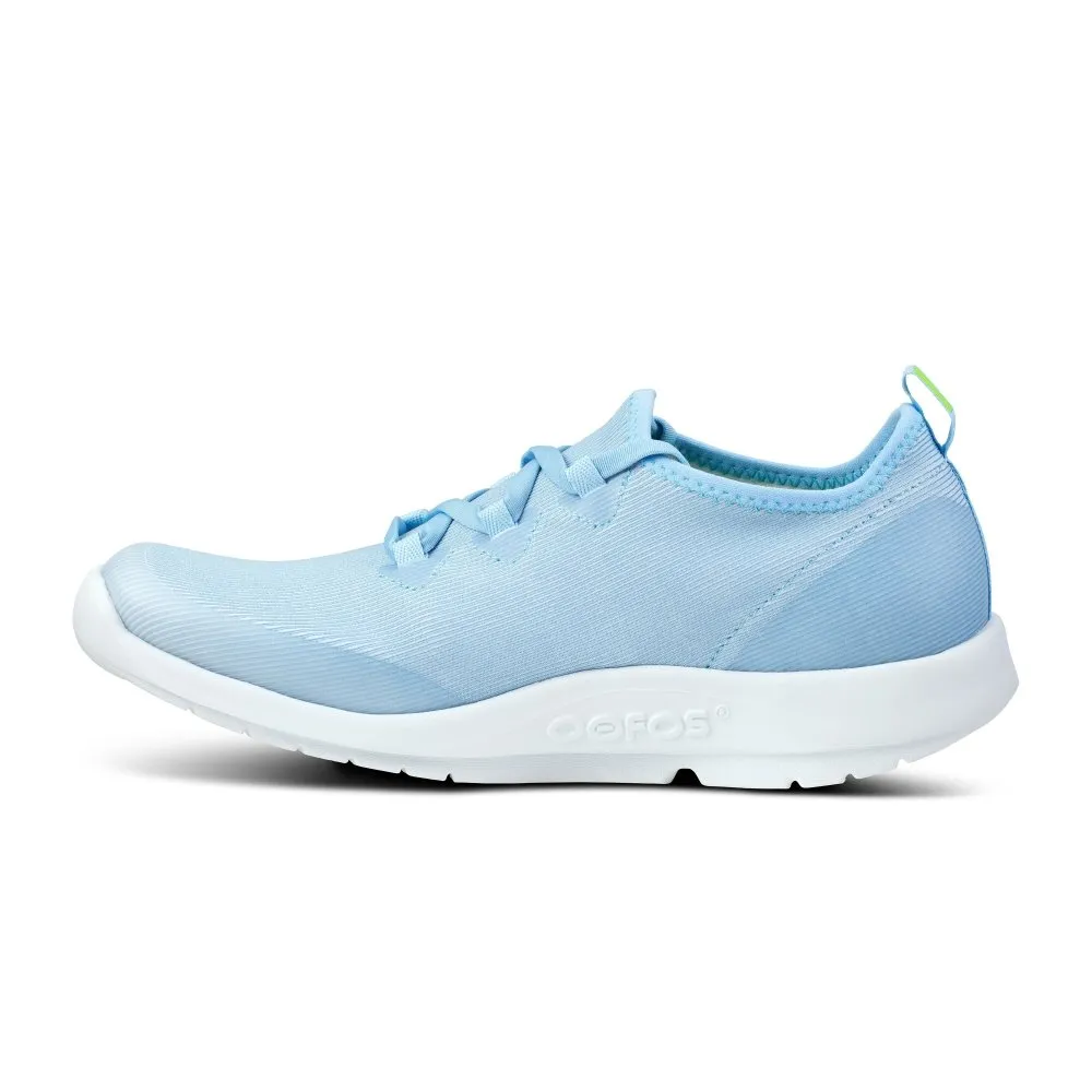 Oofos Women's OOmg Sport LS Low - Carolina Blue