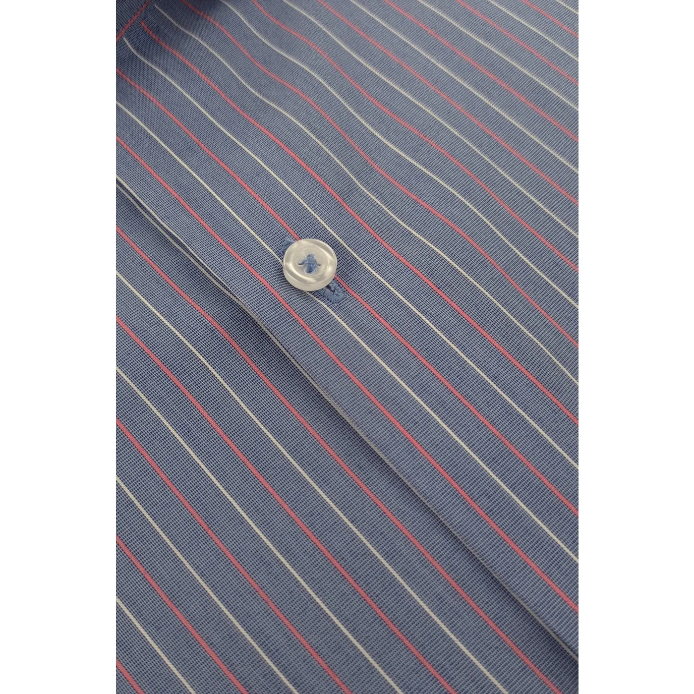 Oxford Blue Lining Slim Fit Shirt