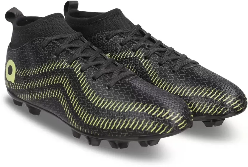 Pro Rattle Snake Football Stud Football Shoes For Men (Black)