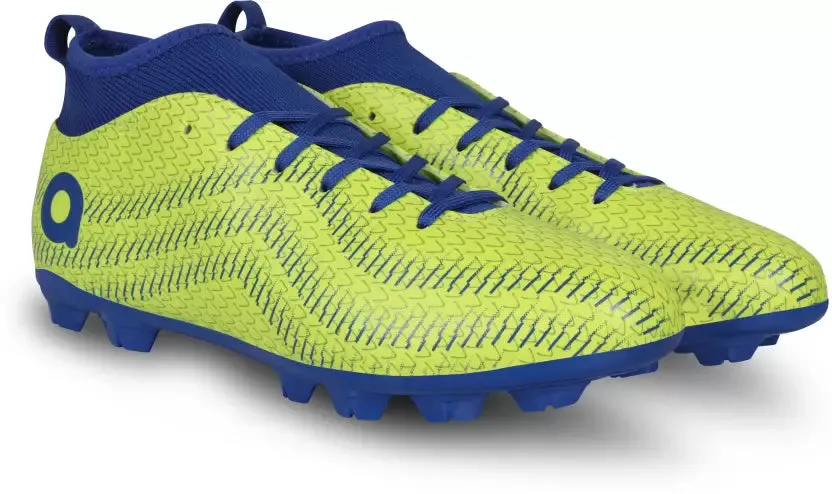 Pro Rattle Snake Football Stud Football Shoes For Men (Sulphur Green)