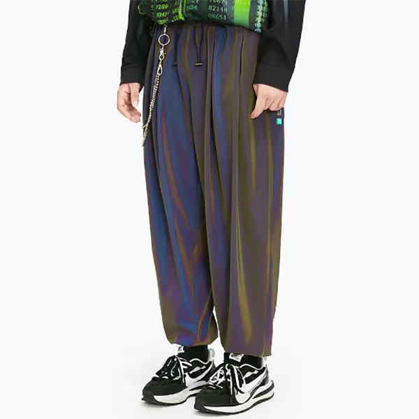 Reflective Wide Pants