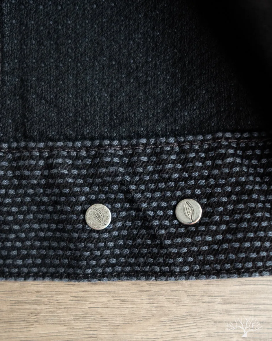 Sashiko Type 2 Jacket - Grey x Black